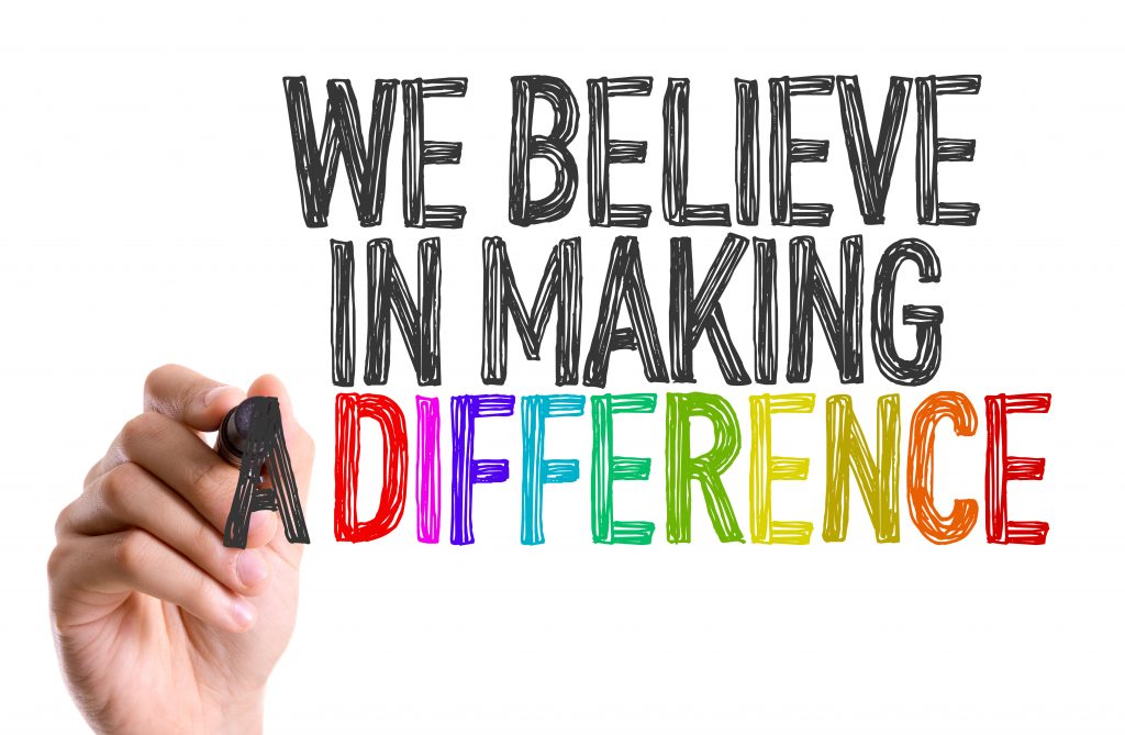 Image : we believe in making difference